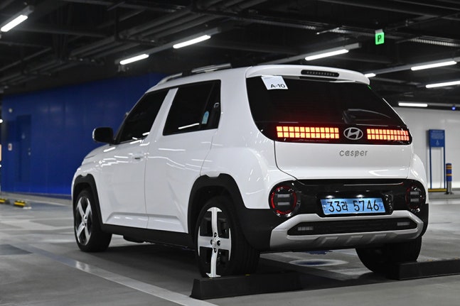 Hyundai Casper Electric. Reporter Kim Hak-su