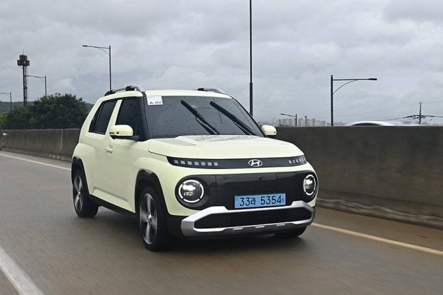 Hyundai Casper Electric. Reporter Kim Hak-su