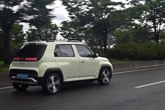 Hyundai Casper Electric. Reporter Kim Hak-su