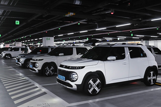 Hyundai Casper Electric. Reporter Kim Hak-su