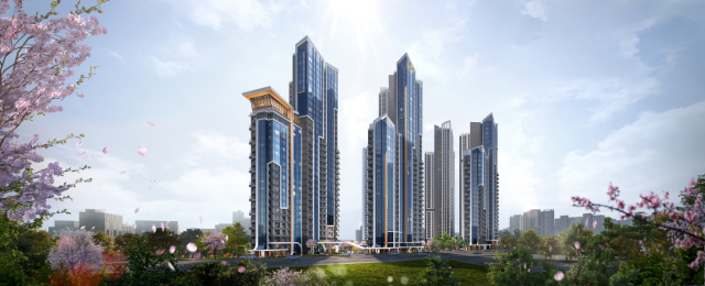 'Gaepo Summit 187 Perspective Attempt'. Provided by Daewoo Construction