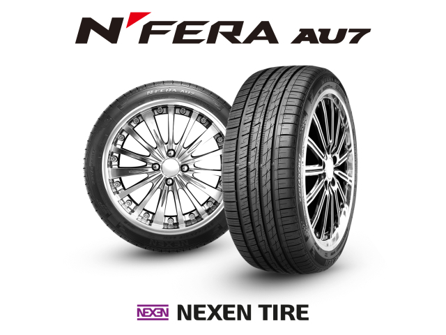 The new tires 'N'Fera AU7' supplied to the new models 'Charger' and 'Challenger' under Stellantis' Dodge group. Photo provided by Nexen Tire