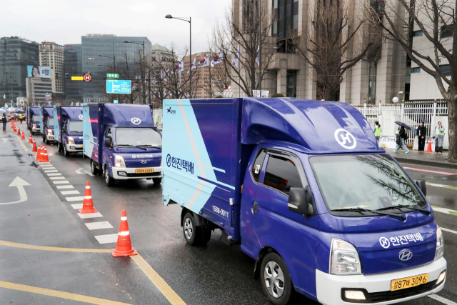 2025 서울마라톤 한진 물류 지원 차량