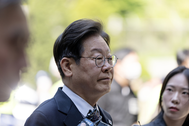 이재명 더불어민주당 대선 후보. 뉴스1
