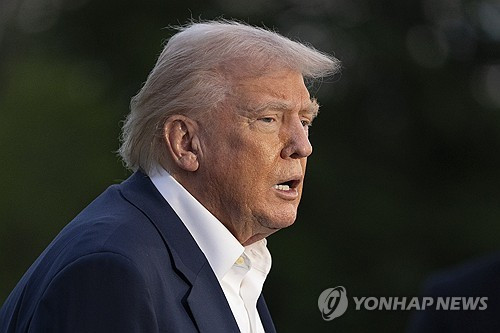 도널드 트럼프 미국 대통령.연합뉴스 제공