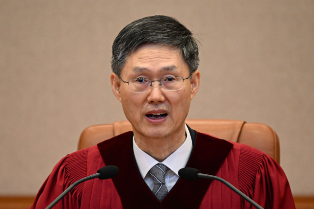 문형배 전 헌법재판소장 권한대행. 사진공동취재단