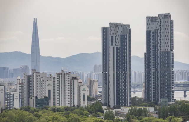 서울 강남 지역 아파트 단지 모습.연합뉴스