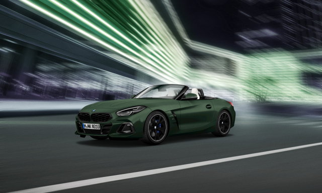 BMW Z4 M40i 프로즌 딥 그린 에디션.사진제공=BMW코리아