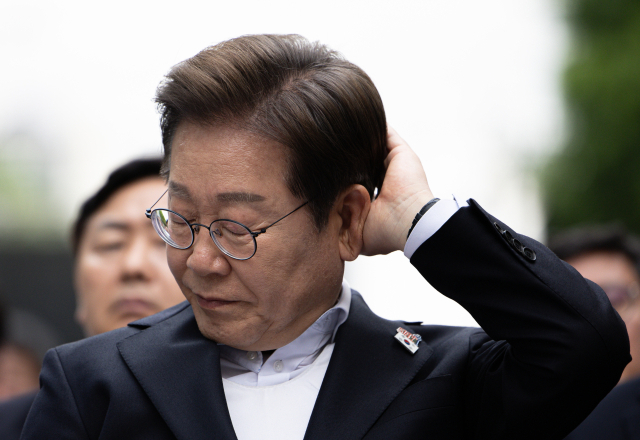 이재명 더불어민주당 대선 후보. 뉴스1