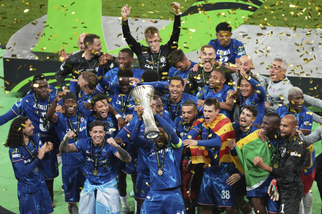 <b>첼시</b>, 유로파 콘퍼런스리그 우승…<b>UEFA</b> 주관 대회 첫 <b>그랜드슬램</b>