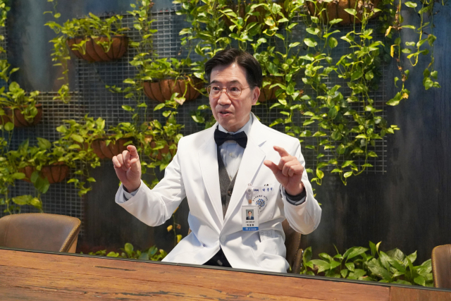 박중원 명지병원 소화기내과 교수가 진행성 간세포암 치료의 변화에 대해 설명하고 있다. 사진 제공= 명지병원