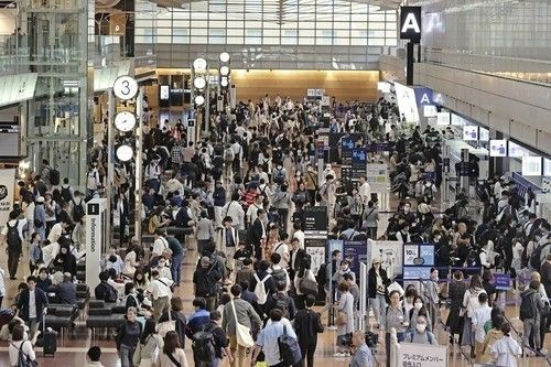 일본 하네다공항. 연합뉴스