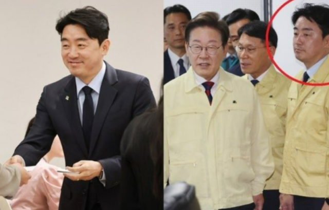 강훈식 대통령비서실장의 시간에 따른 모습 변화가 온라인상에서 화제가 되고 있다. 연합뉴스