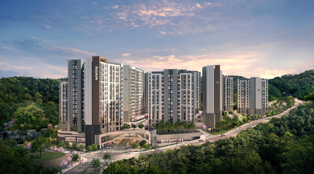 ‘대전 문화공원 수자인’ 투시도. 사진 제공=BS한양