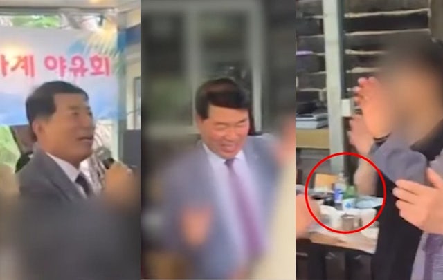 비상근무 하는데 <b>시장</b>은 춤판?…<b>구리시장</b> 해명 나왔다
