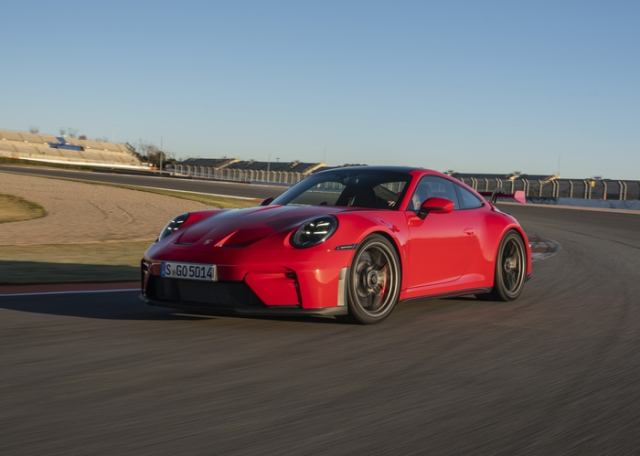 신형 911 GT3 외관. 사진 제공=포르쉐코리아