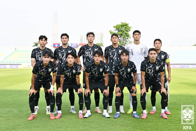이민성호, <b>라오스전</b>서 7골 폭격하며 대승…<b>아시안컵 예선</b> 2연승