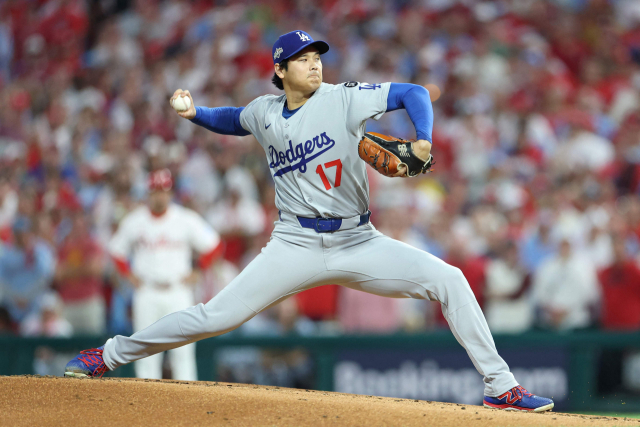<b>다저스</b>, 필리스 꺾고 NLDS <b>1차전 역전승</b>…<b>오타니</b> 선발승