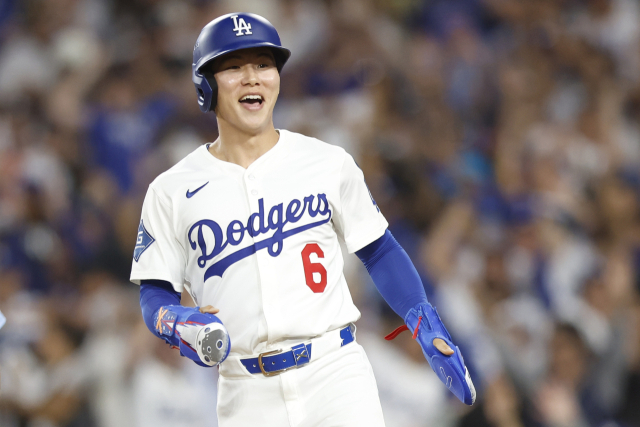 美매체, 'NLDS 끝내기 득점' <b>김혜성</b> NLCS 명단 포함 예상