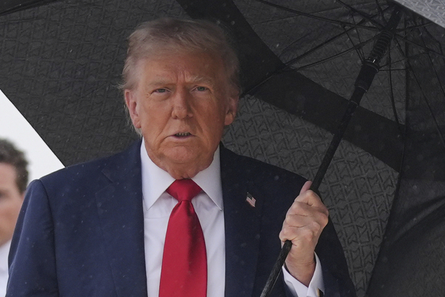 U.S. President Donald Trump. AP/Yonhap News