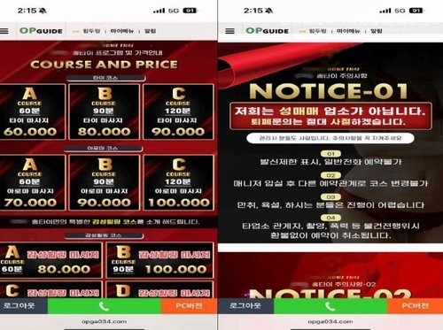 사진 제공=서울경찰청 풍속범죄수사팀