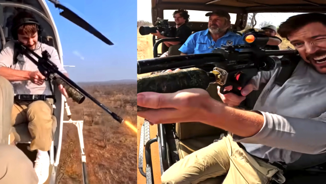 미스터 비스트 야생 기린 헬기 총격 영상에 여론 반응 극과 극이네