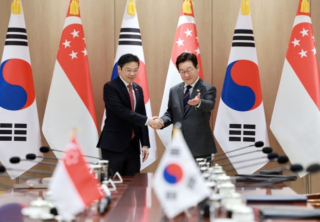 <b>한-싱가포르</b> ‘전략적 동반자 <b>관계</b>’ 수립