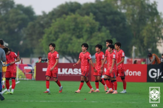 잉글랜드 벽 높았다…<b>U-17</b> 태극전사, 32강서 <b>월드컵</b> 마감