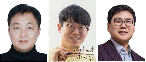왼쪽부터 김백민 부경대 교수, 김재경 KAIST 교수, 박기덕 KIST 뇌과학연구소장. 사진 제공=한국과학기자협회
