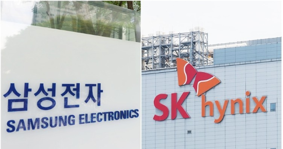 삼성전자와 SK하이닉스. 연합뉴스