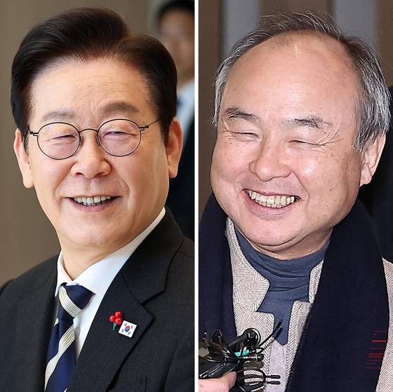 이재명 대통령과 손정의 소프트뱅크 회장이 5일 만난다. 뉴스1