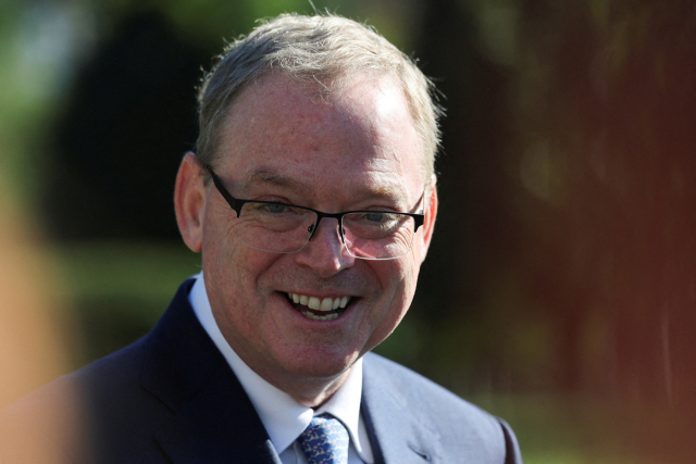 제롬 파월 연준 의장의 뒤를 이을 가장 유력한 후보로 거론되는 케빈 해싯 백악관 국가경제위원회(NEC) 위원장.로이터연합뉴스