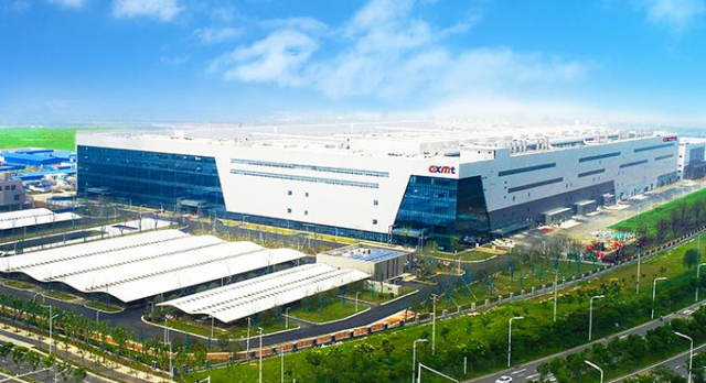 중국의 창신메모리 공장.