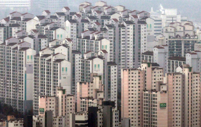 서울 시내 아파트 단지 모습.연합뉴스.