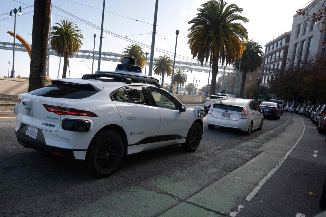 웨이모 로보택시.AFP연합뉴스