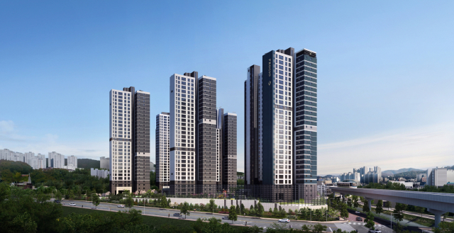 용인 푸르지오 클루센트 투시도. 사진 제공=용인신대피에프브이