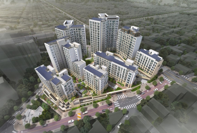 디에이치 대치 에델루이 단지 조감도.사진 제공=현대건설