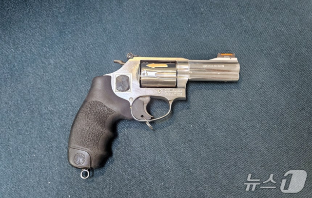 38구경 리볼버 권총(기사 내용과는 무관한 사진).뉴스1