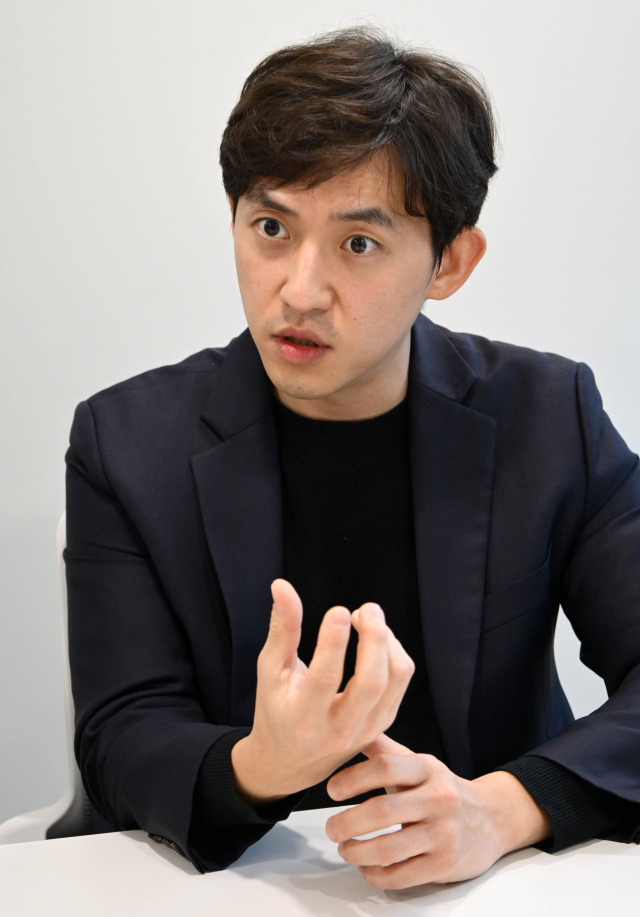 7일 서울 서초구 카본식스에서 문태연 대표이사가 본지와 인터뷰를 갖고 있다.성형주 기자