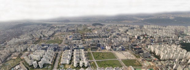 서울시 강서구 마곡도시개발사업지구 일대 전경. 사진 제공=서울시