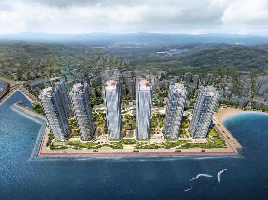 부산 수영구 남천동 삼익비치 재건축 조감도. 사진 제공=한미글로벌