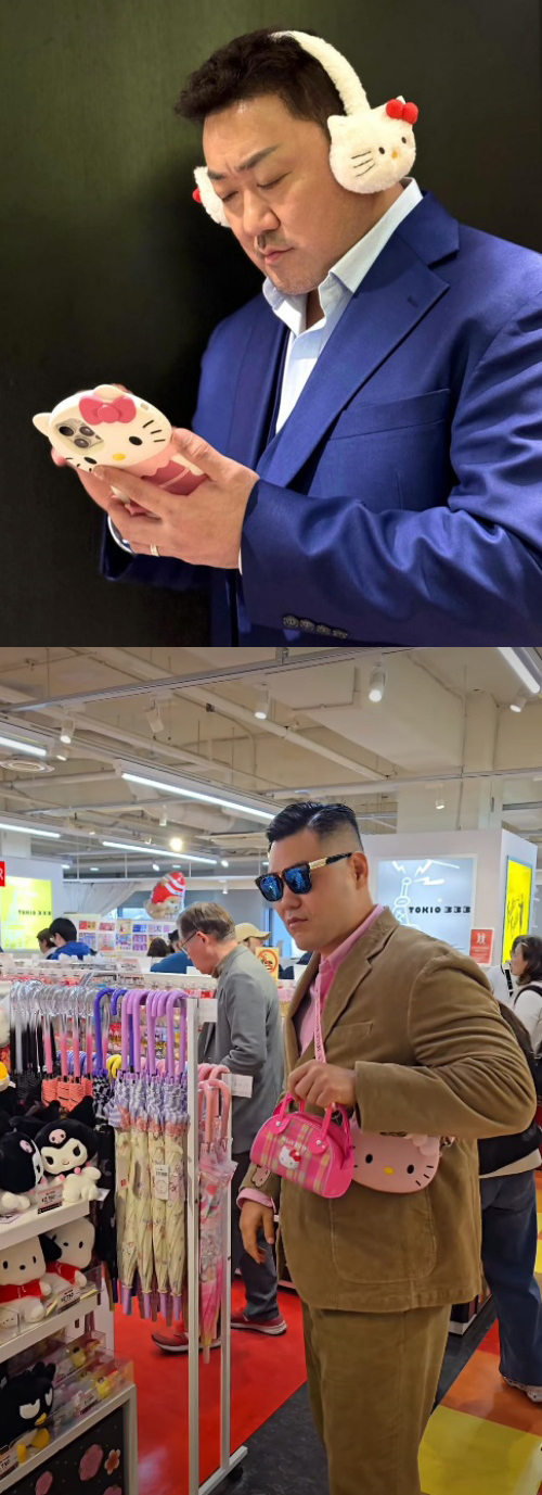 배우 마동석(위쪽)과 개그맨 미키광수. 사진=마동석과 미키광수의 SNS