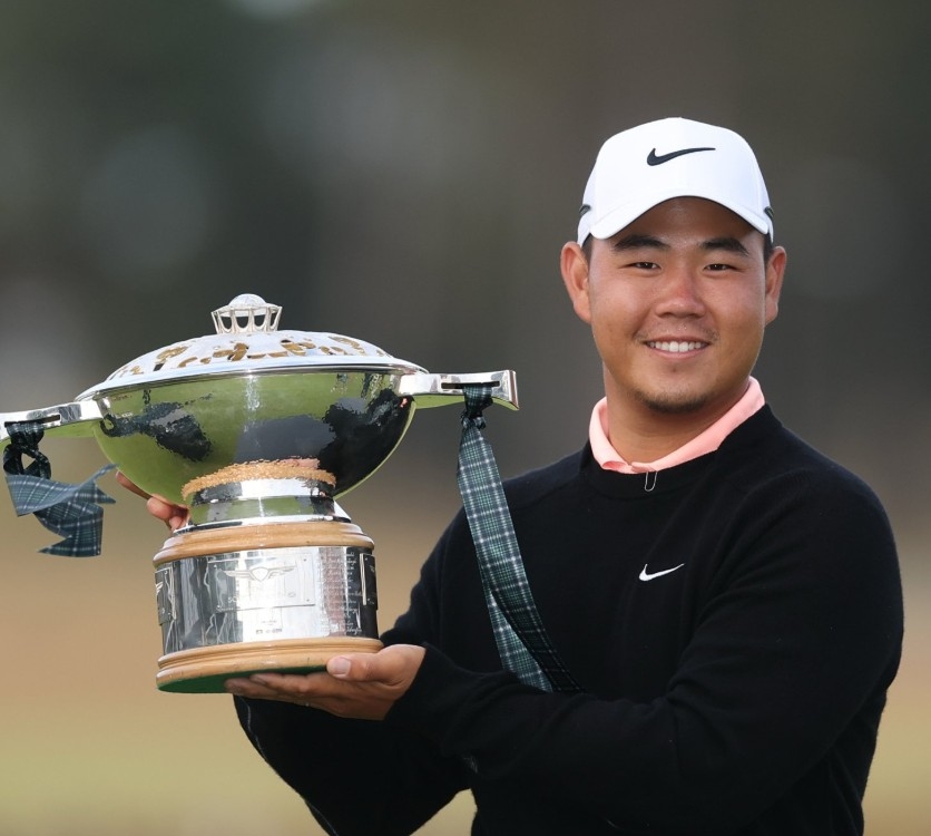 김주형, 기나긴 슬럼프 딛고 33개월 만에 <b>PGA</b> 정상…통산 4승 달성