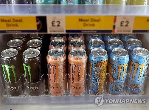 에너지 드링크 제품들.EPA연합뉴스