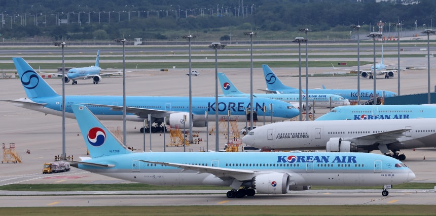 인천국제공항 계류장 모습.뉴스1