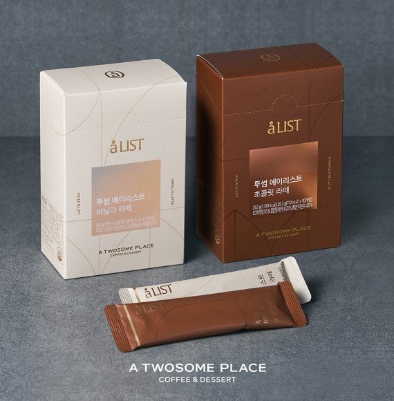 투썸플레이스, '에이리스트(<b>aLIST</b>) 라떼 스틱' 2종 출시