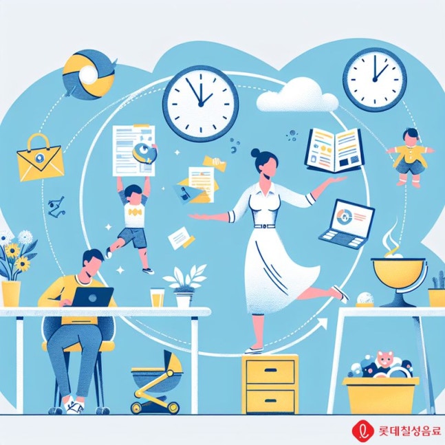 롯데 AI 플랫폼 아이멤버(Aimember)를 활용해 만든 롯데칠성음료의 조직문화 이미지 /사진=롯데칠성음료