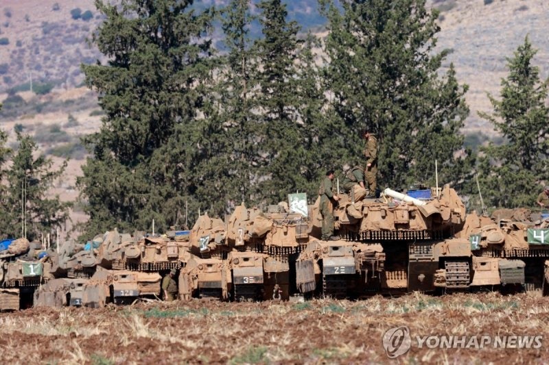 <b>이스라엘</b> “<b>레바논</b> 남부 <b>헤즈볼라</b>에 지상급습 시작”