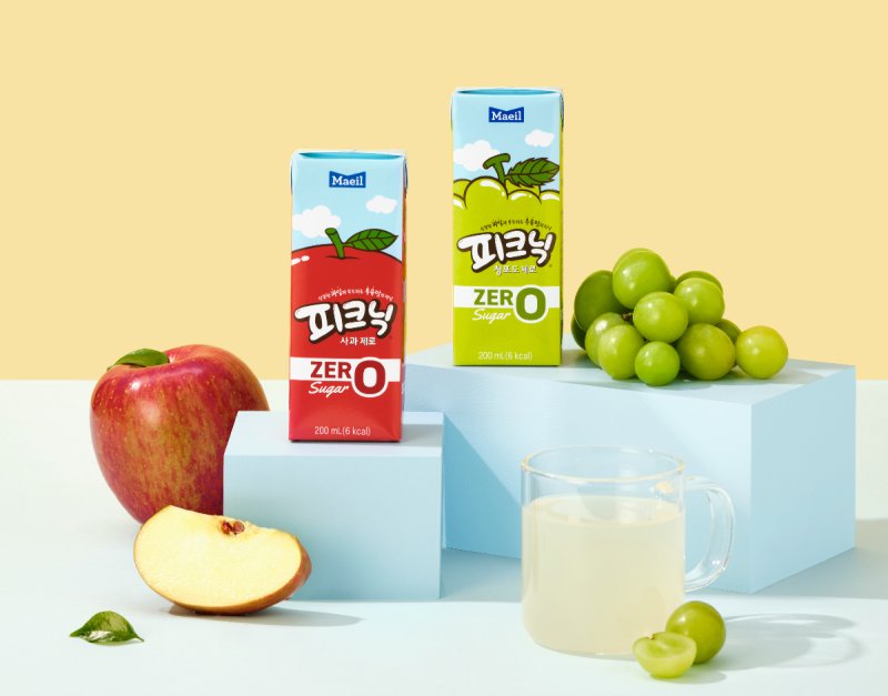 원본보기

고객의 요청으로 재출시된 피크닉 사과제로·청포도제로. 매일유업 제공