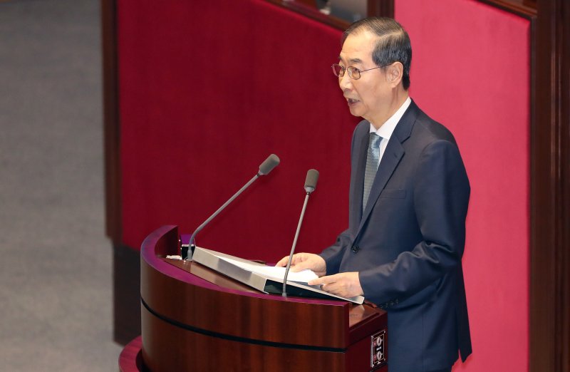 국힘 경선 핵심변수 된 '한덕수 단일화'..입당 시기 주목